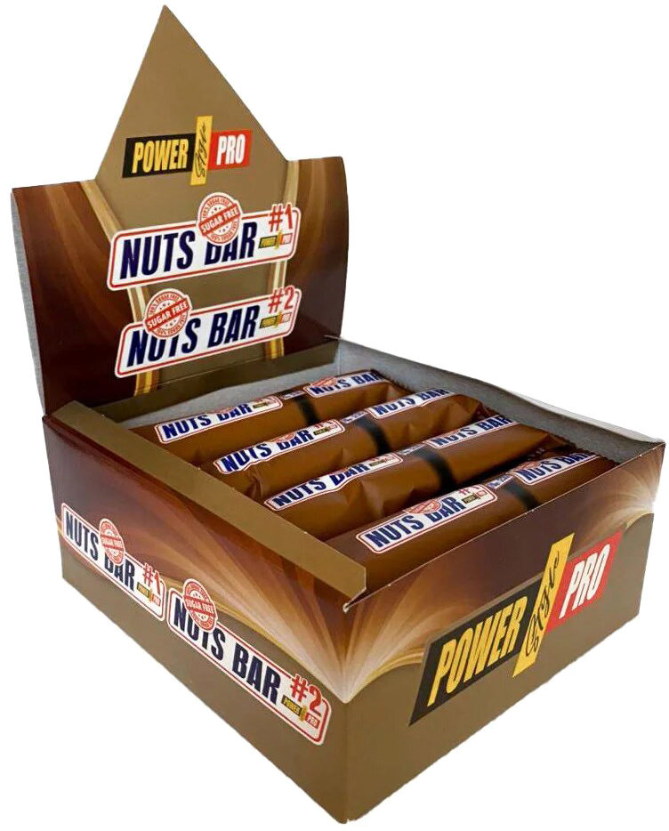 Упаковка батончиков Power Pro Nuts Bar Sugar Free 70 г х 20 шт с арахисом и карамелью (4820214004030)
Упаковка батончиков Power Pro Nuts Bar Sugar Free 70 г х 20 шт с арахисом и карамелью (4820214004030)