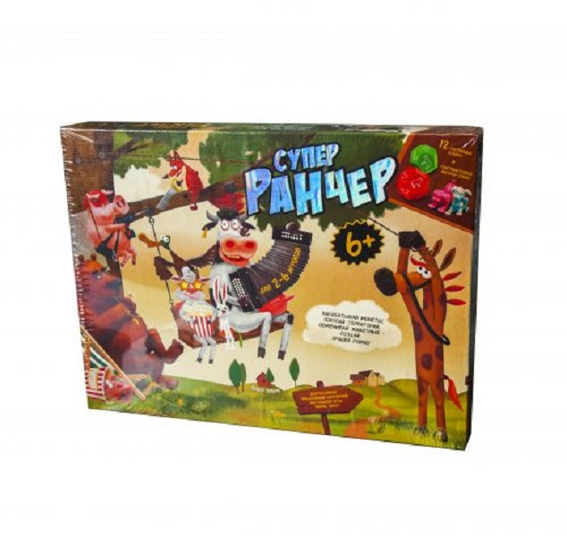 Настольная развлекательная игра Супер Ранчер (укр) Dankotoys G-SR-01-01U (tsi_48899)
Настольная развлекательная игра Супер Ранчер (укр) Dankotoys G-SR-01-01U (tsi_48899)