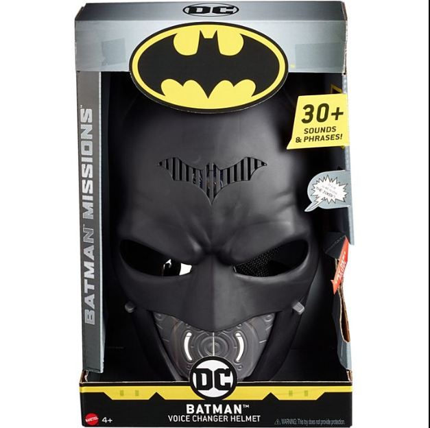 Маска Бэтмена с изменением голоса Batman Missions Batman Voice Changer Helmet FVY34
Маска Бэтмена с изменением голоса Batman Missions Batman Voice Changer Helmet FVY34