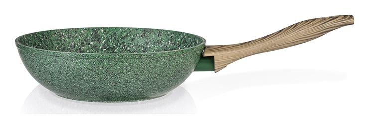 Сковорода-вок (WOK) Fissman Malachite Ø24 см индукционная с антипригарным покрытием EcoStone (FN-AL-4314)
Сковорода-вок (WOK) Fissman Malachite Ø24 см индукционная с антипригарным покрытием EcoStone (FN-AL-4314)