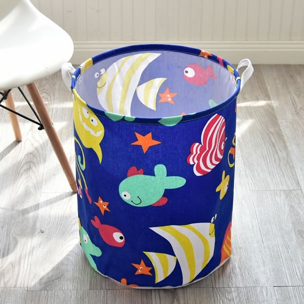 Текстильная корзина для хранения игрушек/ белья/ вещей Funny fish Berni Home 50х40см Разноцветная
Текстильная корзина для хранения игрушек/ белья/ вещей Funny fish Berni Home 50х40см Разноцветная
