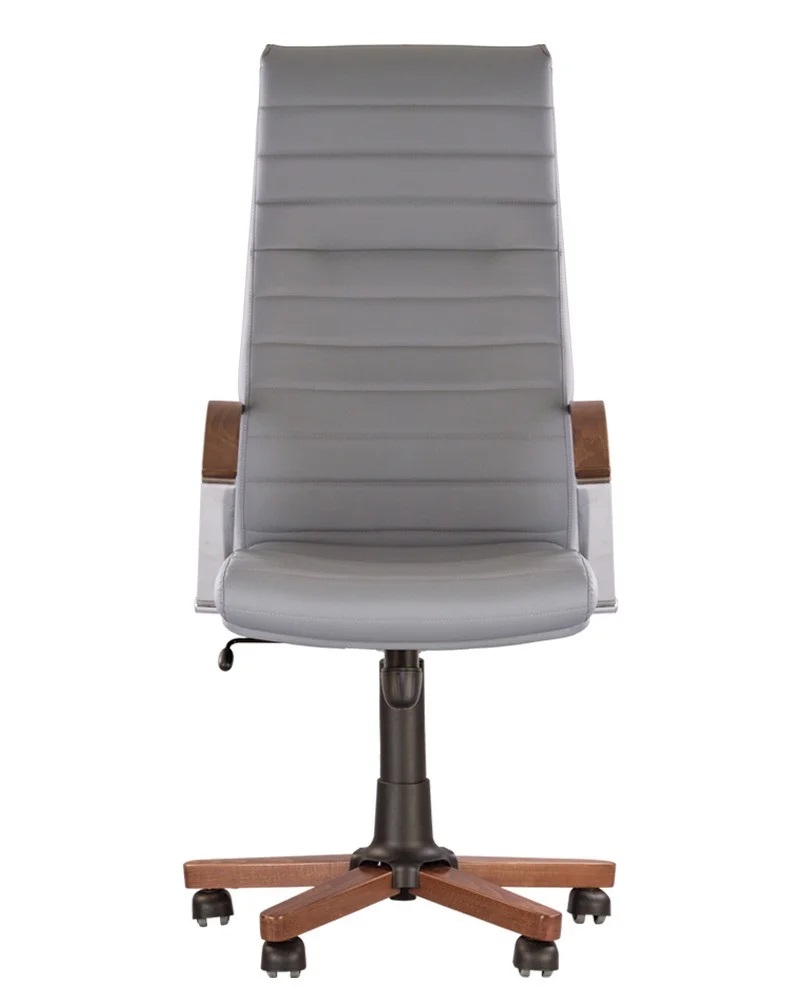 Офисное кресло для кабинета IRIS wood Tilt EX4 механизм Tilt, металлическая база с деревянными накладками подлокотников и базы, обивка экокожа ECO 70 Новый стиль Серый
Офисное кресло для кабинета IRIS wood Tilt EX4 механизм Tilt, металлическая база с деревянными накладками подлокотников и базы, обивка экокожа ECO 70 Новый стиль Серый