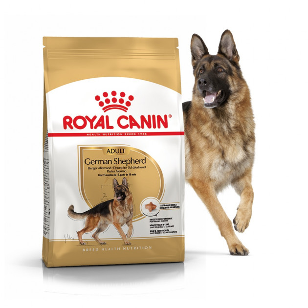 Сухой корм для собак породы немецкая овчарка Royal Canin GERMAN SHEPHERD ADULT для взрослых собак от 15 мес. (3 кг)
Сухой корм для собак породы немецкая овчарка Royal Canin GERMAN SHEPHERD ADULT для взрослых собак от 15 мес. (3 кг)