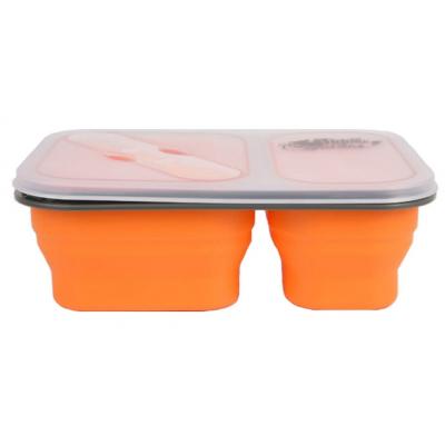 Набор туристической посуды Tramp 2 отсека силиконовый 900ml с ловилкой orange (TRC-090-orange)
Набор туристической посуды Tramp 2 отсека силиконовый 900ml с ловилкой orange (TRC-090-orange)