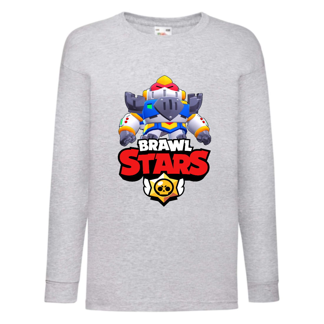 Лонгслив реглан Бравл Старс Паладин Вольт (Brawl Stars) серая (BRST gr 7) 116 см
Лонгслив реглан Бравл Старс Паладин Вольт (Brawl Stars) серая (BRST gr 7) 116 см