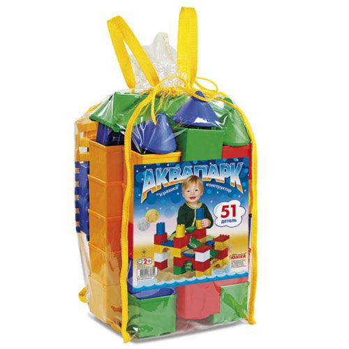 Конструктор "Аквапарк" (51 деталь)
Конструктор "Аквапарк" (51 деталь)