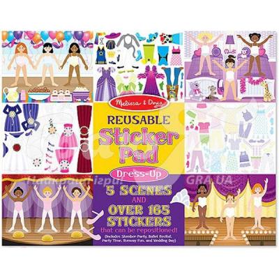 Набор для творчества Melissa&Doug Многоразовые виниловые стикера "Мода" (MD14198)
Набор для творчества Melissa&Doug Многоразовые виниловые стикера "Мода" (MD14198)