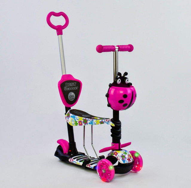 Детский трехколесный самокат-беговел Best Scooter 5в1 (62310) колеса PU со светом
Детский трехколесный самокат-беговел Best Scooter 5в1 (62310) колеса PU со светом