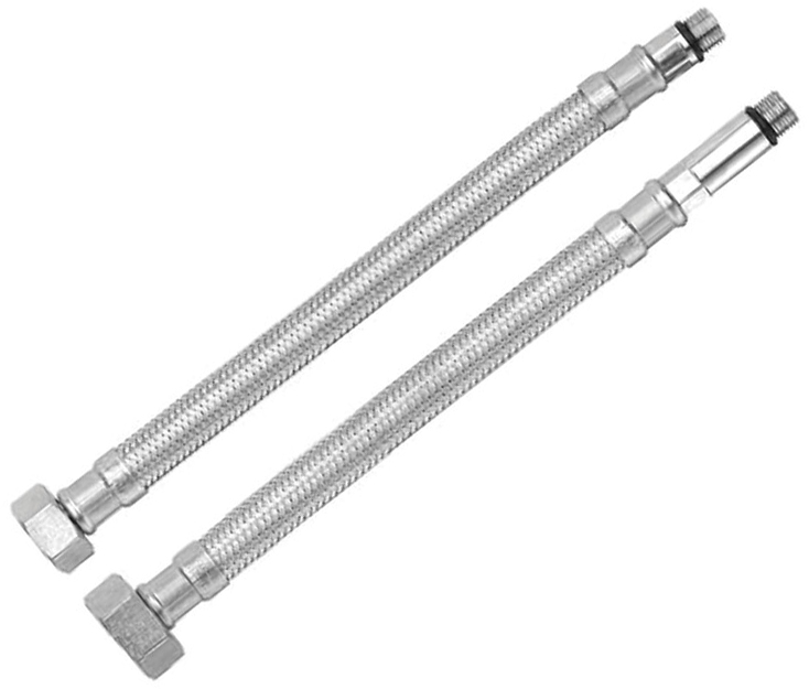 Комплект шлангов для смесителя RUBINETA M10x1/2" 100 см (длинная/короткая игла) 617100
Комплект шлангов для смесителя RUBINETA M10x1/2" 100 см (длинная/короткая игла) 617100