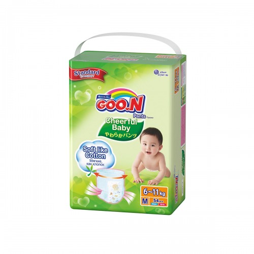 Трусики-подгузники CHEERFUL BABY для детей 6-11 кг (размер M, унисекс, 54 шт) (843075)
Трусики-подгузники CHEERFUL BABY для детей 6-11 кг (размер M, унисекс, 54 шт) (843075)