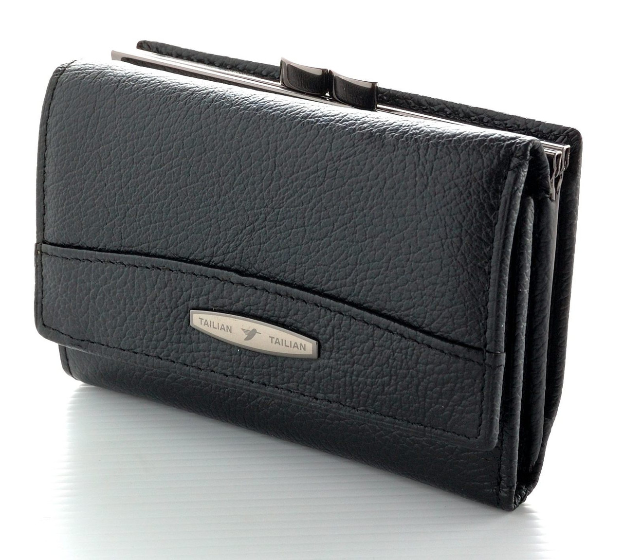 Женский кожаный кошелек TAILIAN T726 Black
Женский кожаный кошелек TAILIAN T726 Black