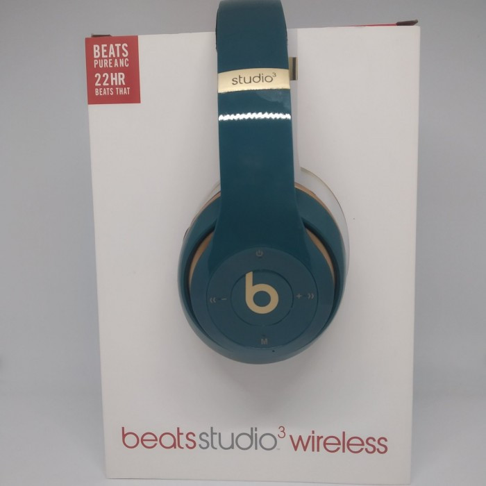 Наушники беспроводные bluetooth microSD Mp3 Monster Beats STUDIO3 Тёмно-Бирюзовый Original (47167F)
Наушники беспроводные bluetooth microSD Mp3 Monster Beats STUDIO3 Тёмно-Бирюзовый Original (47167F)