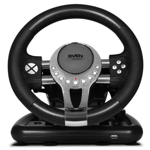 Игровой руль SVEN GC-W800 c педалями, виброотдача, 12 кнопок, рычаг передач, 2 оси, 8-ми позиц.джойстик (18338)
Игровой руль SVEN GC-W800 c педалями, виброотдача, 12 кнопок, рычаг передач, 2 оси, 8-ми позиц.джойстик (18338)