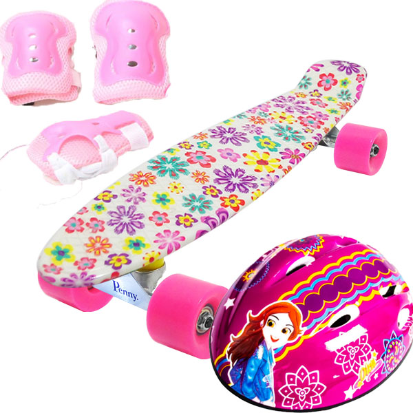 Скейт Penny Style 22" Combo Набор (защита + шлем) Flowers Mix ОКА (2T2034)
Скейт Penny Style 22" Combo Набор (защита + шлем) Flowers Mix ОКА (2T2034)