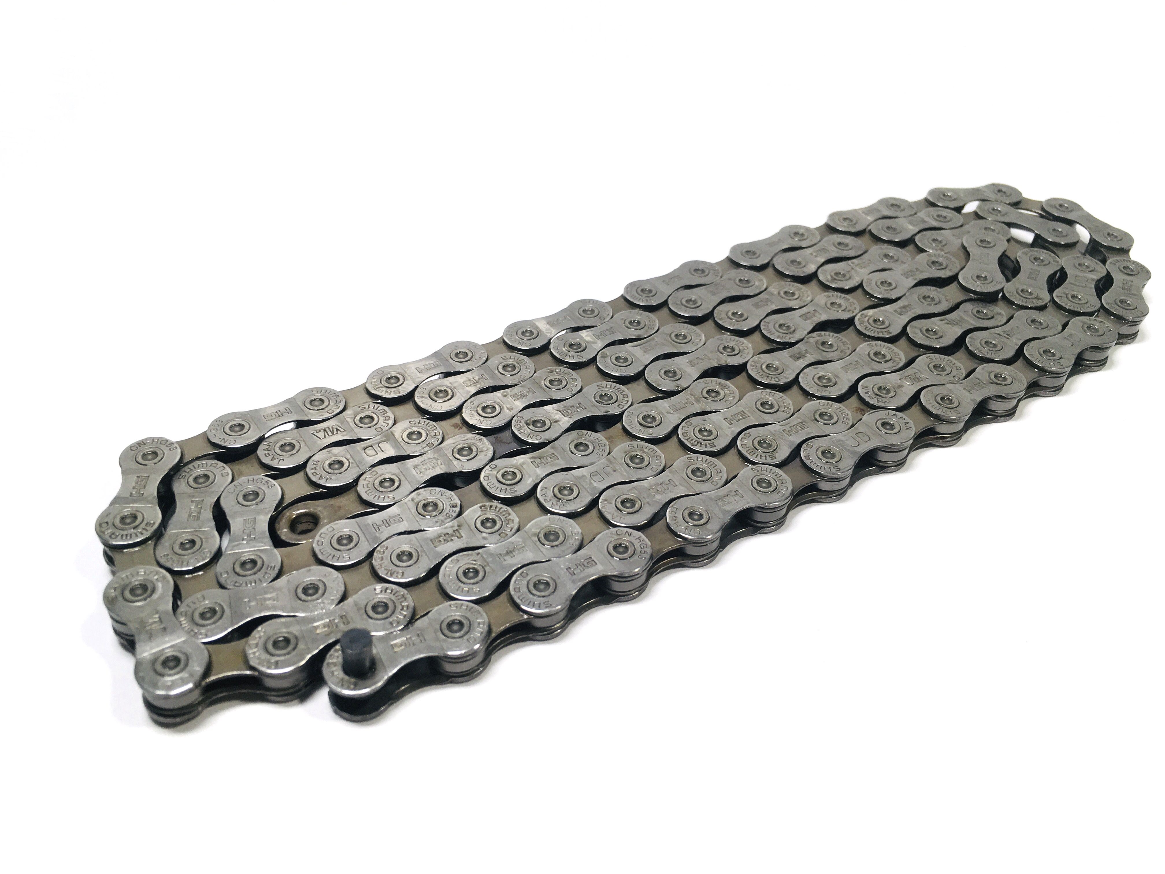 Цепь велосипедная Shimano CN-HG53 9 скоростей 114 звеньев Tiagra / Sora / Deore / Alivio серая (OEM)
Цепь велосипедная Shimano CN-HG53 9 скоростей 114 звеньев Tiagra / Sora / Deore / Alivio серая (OEM)