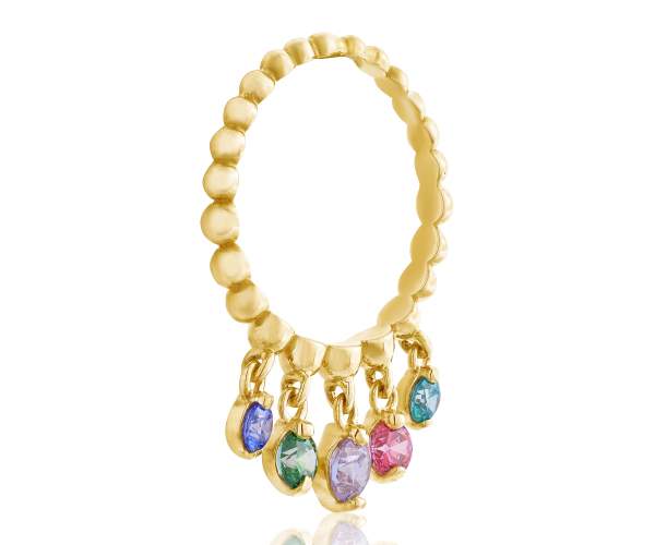 Кольцо из желтого золота с цветными камнями SWAROVSKI Zirconia "Лея", КД4158/2SWCOLOR, 16 размер
Кольцо из желтого золота с цветными камнями SWAROVSKI Zirconia "Лея", КД4158/2SWCOLOR, 16 размер
