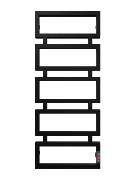 Полотенцесушитель AquaRadiator Alba Black 500x1200 мм с электронным терморегулятором
Полотенцесушитель AquaRadiator Alba Black 500x1200 мм с электронным терморегулятором