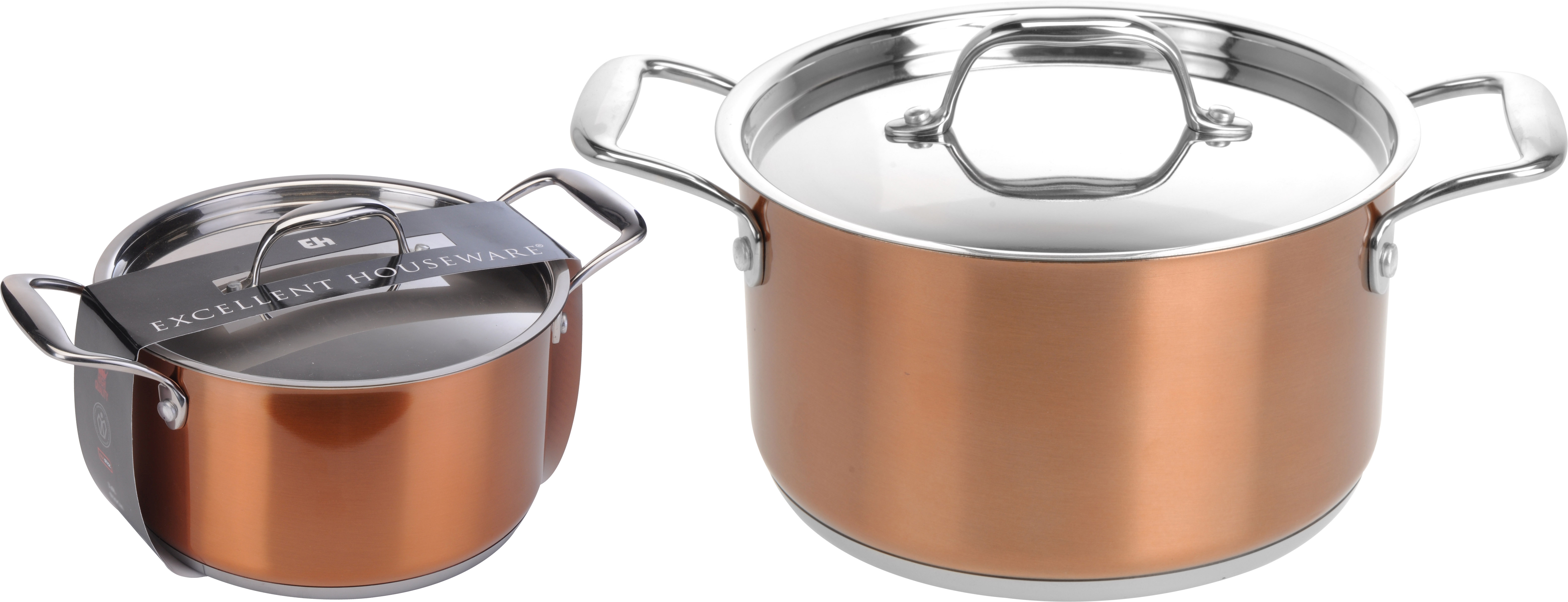 Кастрюля Excellent Houseware 3 л с медным покрытием
Кастрюля Excellent Houseware 3 л с медным покрытием