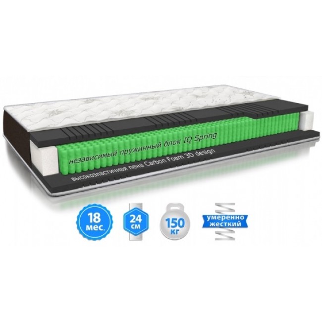 Матрац Sleep&Fly ORGANIC Gamma 120х200 см
Матрац Sleep&Fly ORGANIC Gamma 120х200 см