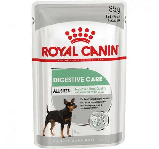 Влажный корм Royal Canin (Роял Канин) DIGESTIVE CARE для собак с чувствительным пищеварением, 85 грx12 шт
Влажный корм Royal Canin (Роял Канин) DIGESTIVE CARE для собак с чувствительным пищеварением, 85 грx12 шт