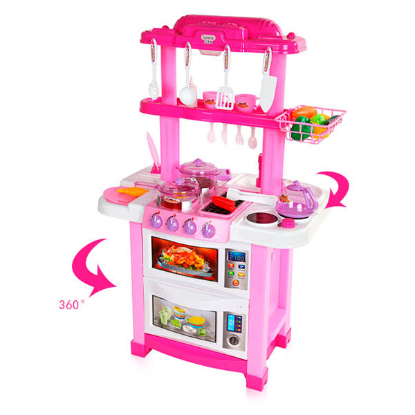 Игровой набор Tso Zhi Toys 768В детская кухня Happy Little Chef Светозвуковые эффекты Розовый
Игровой набор Tso Zhi Toys 768В детская кухня Happy Little Chef Светозвуковые эффекты Розовый