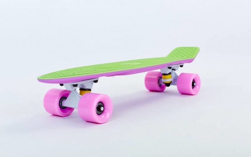 Пенни борд Скейтборд пластиковый Penny RUBBER SOFT TWIN FISH 22in двухцветная дека SK-410-11 Pink (PS00497)
Пенни борд Скейтборд пластиковый Penny RUBBER SOFT TWIN FISH 22in двухцветная дека SK-410-11 Pink (PS00497)