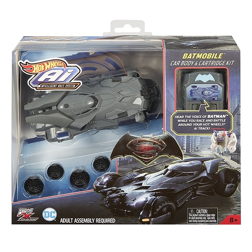 Машинка Hot Wheels Набор для усовершенствования интеллектуальной гоночной машины, корпус Бэтмобиль AI Racing Batmobile Car Body & Cartridge Kit (FFY79)
Машинка Hot Wheels Набор для усовершенствования интеллектуальной гоночной машины, корпус Бэтмобиль AI Racing Batmobile Car Body & Cartridge Kit (FFY79)