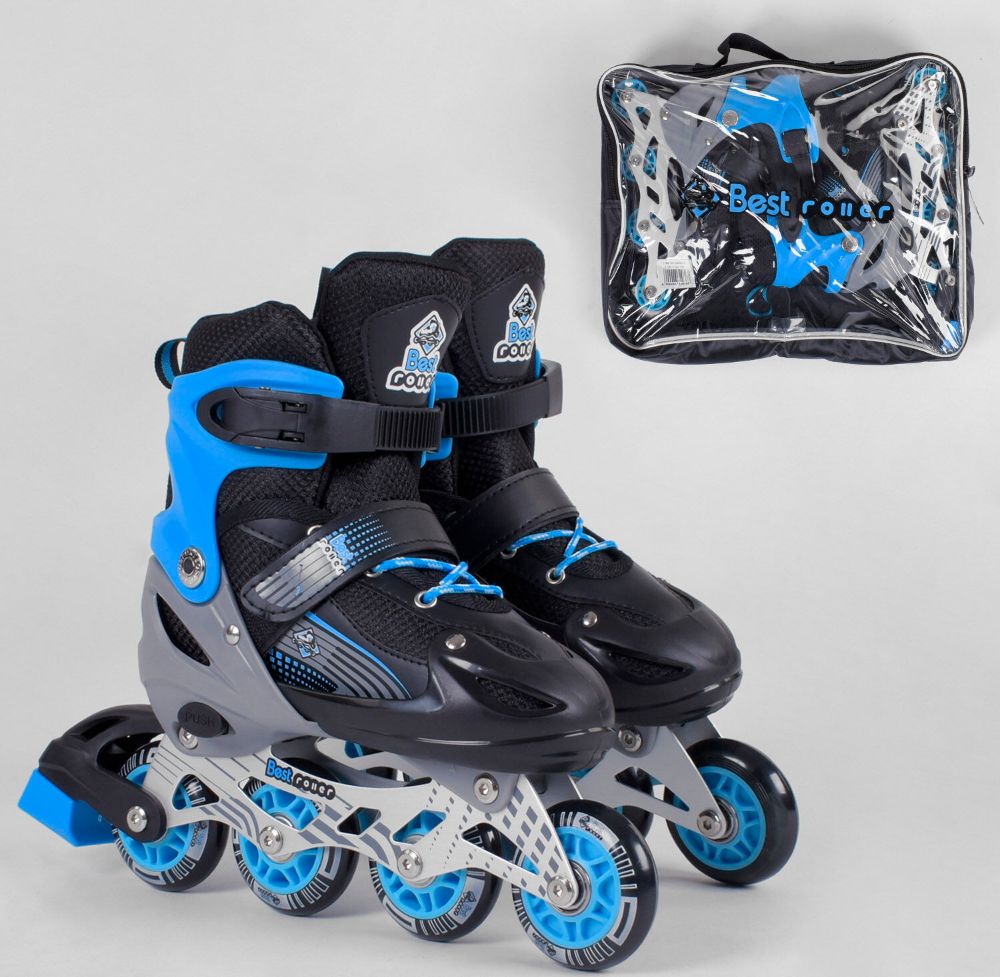 Роликовые коньки раздвижные Best Rollers 20005 S Размер 30-33 Колеса ПВХ с подсветкой Сумка Синий
Роликовые коньки раздвижные Best Rollers 20005 S Размер 30-33 Колеса ПВХ с подсветкой Сумка Синий