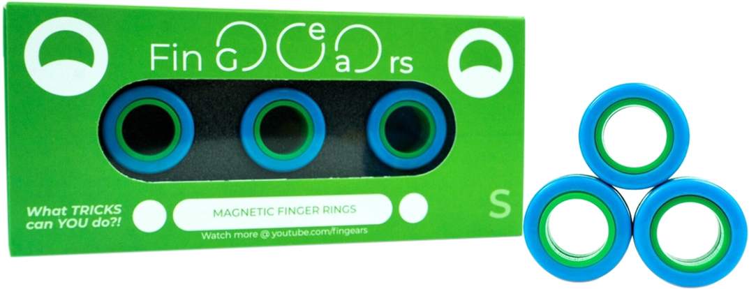 Магнитные кольца FinGears Magnetic Rings Sets Size S Blue-Green (FG380SBLUGR)
Магнитные кольца FinGears Magnetic Rings Sets Size S Blue-Green (FG380SBLUGR)