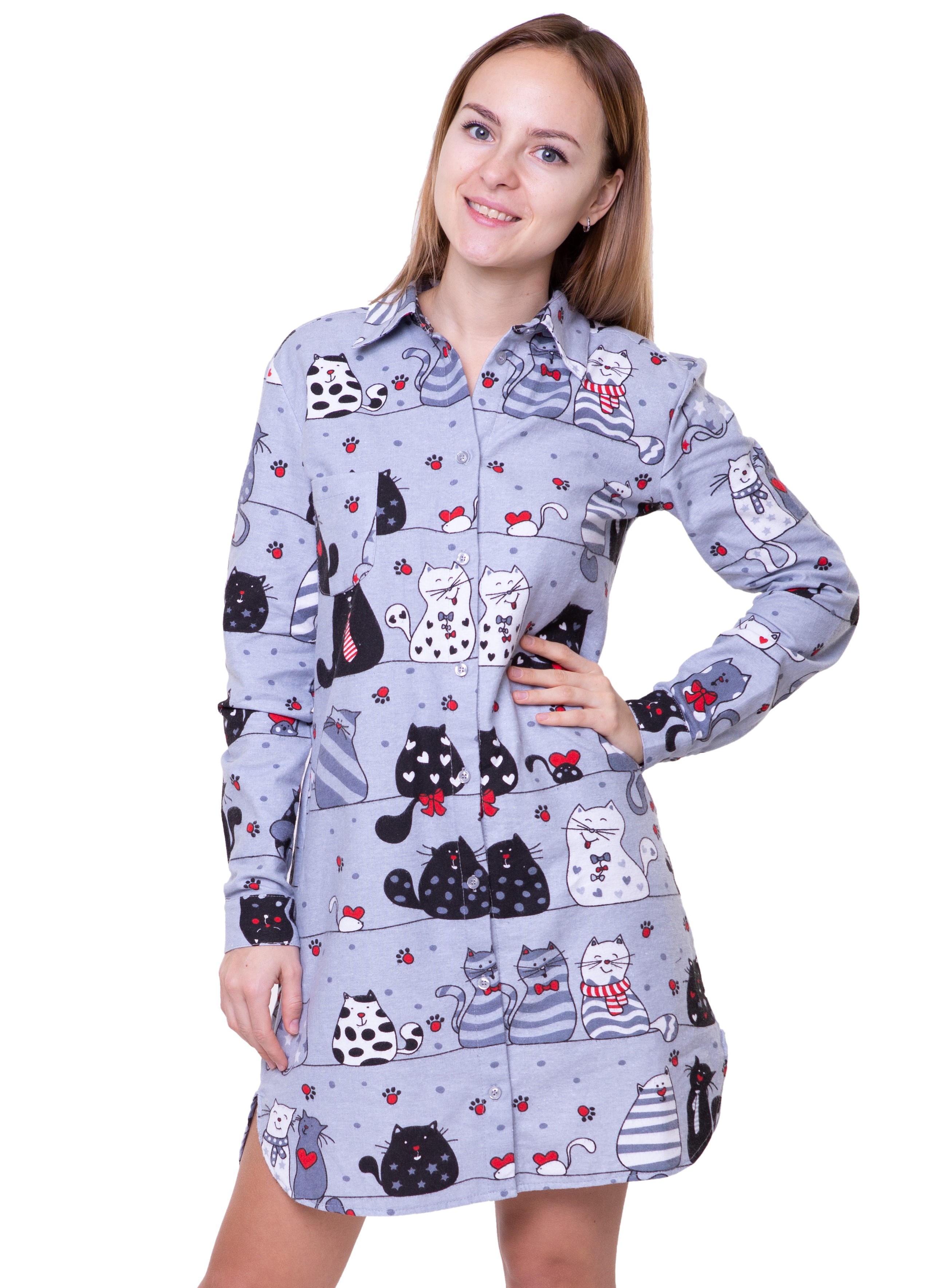 Халат Лаванда 218_085  Серый, Халат Лаванда 218_085 M Серый 
Халат Лаванда 218_085  Серый, Халат Лаванда 218_085 M Серый