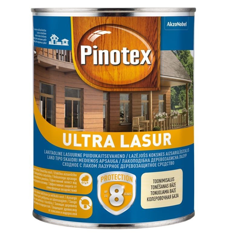 Высокоустойчивое средство для защиты древесины PINOTEX ULTRA LASUR 1 л калужница
Высокоустойчивое средство для защиты древесины PINOTEX ULTRA LASUR 1 л калужница