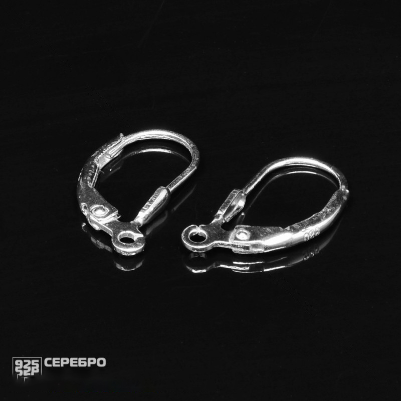 Швензы Серебро (925 проба) с французским замком, 16х9 мм, 1 пара (SER-031560) Polimex
Швензы Серебро (925 проба) с французским замком, 16х9 мм, 1 пара (SER-031560) Polimex