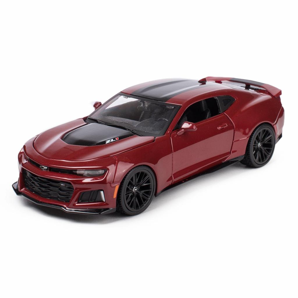 Машина Maisto Chevrolet Camaro ZL1 2015 (1:24) красный металлик (31512 met. red)
Машина Maisto Chevrolet Camaro ZL1 2015 (1:24) красный металлик (31512 met. red)