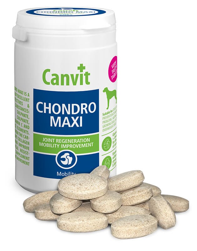 Хондропротектор Canvit Chondro Maxi для собак крупных пород для суставов и улучшения подвижности (таблетки) 500 г
Хондропротектор Canvit Chondro Maxi для собак крупных пород для суставов и улучшения подвижности (таблетки) 500 г