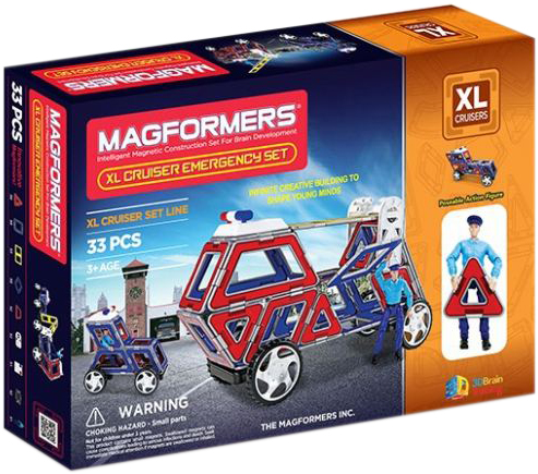Конструктор магнитный Magformers Крейсеры XL Спасатели 33 детали (706002) (8809134361030)
Конструктор магнитный Magformers Крейсеры XL Спасатели 33 детали (706002) (8809134361030)