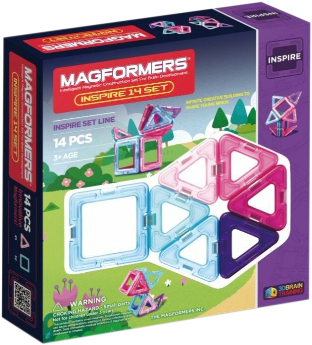 Конструктор магнитный Magformers Набор Вдохновение 14 деталей (704001) (8809134367421)
Конструктор магнитный Magformers Набор Вдохновение 14 деталей (704001) (8809134367421)