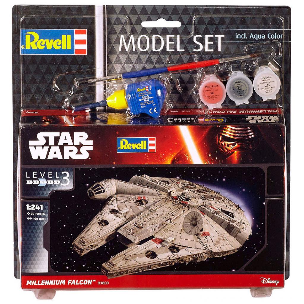 Сборная модель Revell Космический корабль Тысячелетний Сокол уровень 3, 1:241 (RVL-63600)
Сборная модель Revell Космический корабль Тысячелетний Сокол уровень 3, 1:241 (RVL-63600)