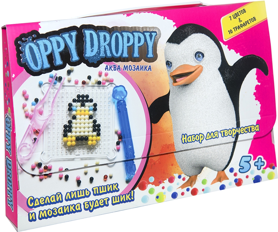Набор для творчества Strateg Oppy Droppy - аквамозаика для девочек (4820175999802)
Набор для творчества Strateg Oppy Droppy - аквамозаика для девочек (4820175999802)