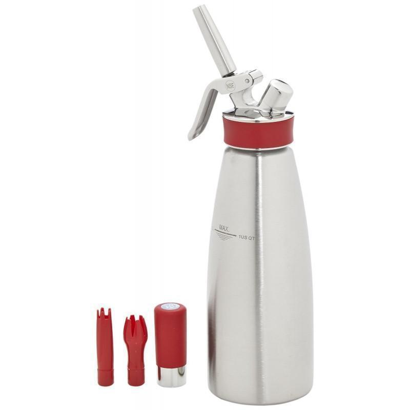 Сифон iSi Gourmet Whip, Кример для холодных и горячих блюд и сливок, 1 л (601-1703)
Сифон iSi Gourmet Whip, Кример для холодных и горячих блюд и сливок, 1 л (601-1703)
