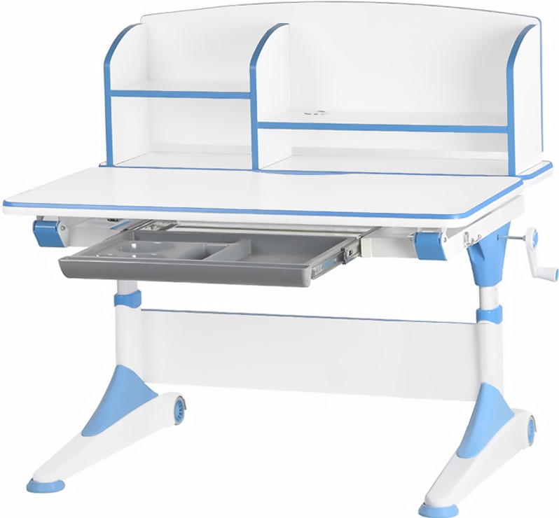 Стол-трансформер Evo-kids Alberto Blue с полкой (EVO-500 WB + полка Evo-500/2)
Стол-трансформер Evo-kids Alberto Blue с полкой (EVO-500 WB + полка Evo-500/2)