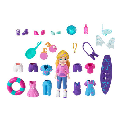 Набор Polly Pocket Маленькая модница Блондинка (GBF85/GBF86) (10-546667)
Набор Polly Pocket Маленькая модница Блондинка (GBF85/GBF86) (10-546667)