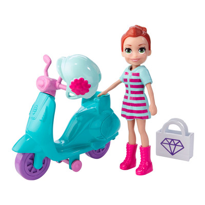 Набор Polly Pocket Модница на колесах Лила на мопеде (GFP93/GFP95) (10-552606)
Набор Polly Pocket Модница на колесах Лила на мопеде (GFP93/GFP95) (10-552606)