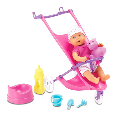 Игровой набор Пупс Мини NBB с коляской и аксессуарами Simba (5030928) (10-383945) 
Игровой набор Пупс Мини NBB с коляской и аксессуарами Simba (5030928) (10-383945)