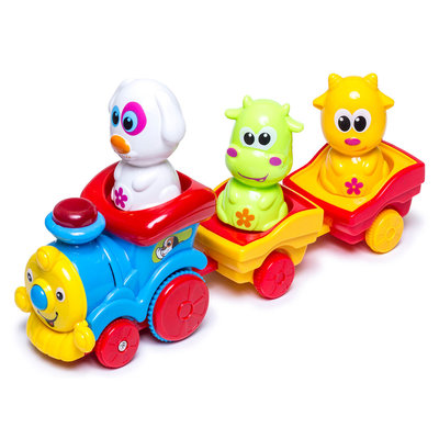 Музыкальная игрушка Bebelino Паровозик с животными со световым эффектом (57077) (10-470667)
Музыкальная игрушка Bebelino Паровозик с животными со световым эффектом (57077) (10-470667)