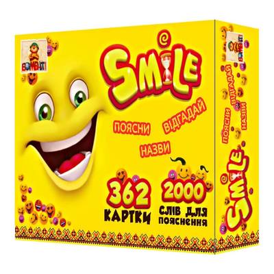Настольная игра Bombat Game Смайл на украинском языке (4820172800187) (10-510850)
Настольная игра Bombat Game Смайл на украинском языке (4820172800187) (10-510850)