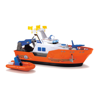 Набор Dickie toys Action Спасательный катер со шлюпкой водомет со светом и звуком (3308375) (10-547152)
Набор Dickie toys Action Спасательный катер со шлюпкой водомет со светом и звуком (3308375) (10-547152)