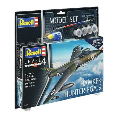 Набор для моделирования Revell Истребитель Хокер хантер 1:72 (RVL-63904) (10-546156)
Набор для моделирования Revell Истребитель Хокер хантер 1:72 (RVL-63904) (10-546156)
