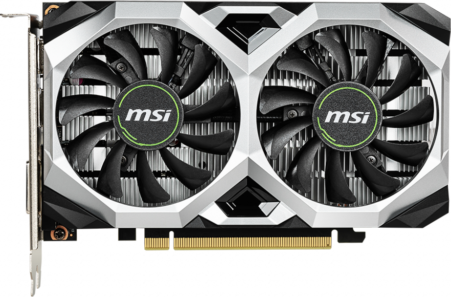 MSI PCI-Ex GeForce GTX 1650 D6 Ventus XS OC 4GB GDDR6 (128bit) (1620/12000) (DisplayPort, HDMI, DVI) (GTX 1650 D6 VENTUS XS OC)
MSI PCI-Ex GeForce GTX 1650 D6 Ventus XS OC 4GB GDDR6 (128bit) (1620/12000) (DisplayPort, HDMI, DVI) (GTX 1650 D6 VENTUS XS OC)