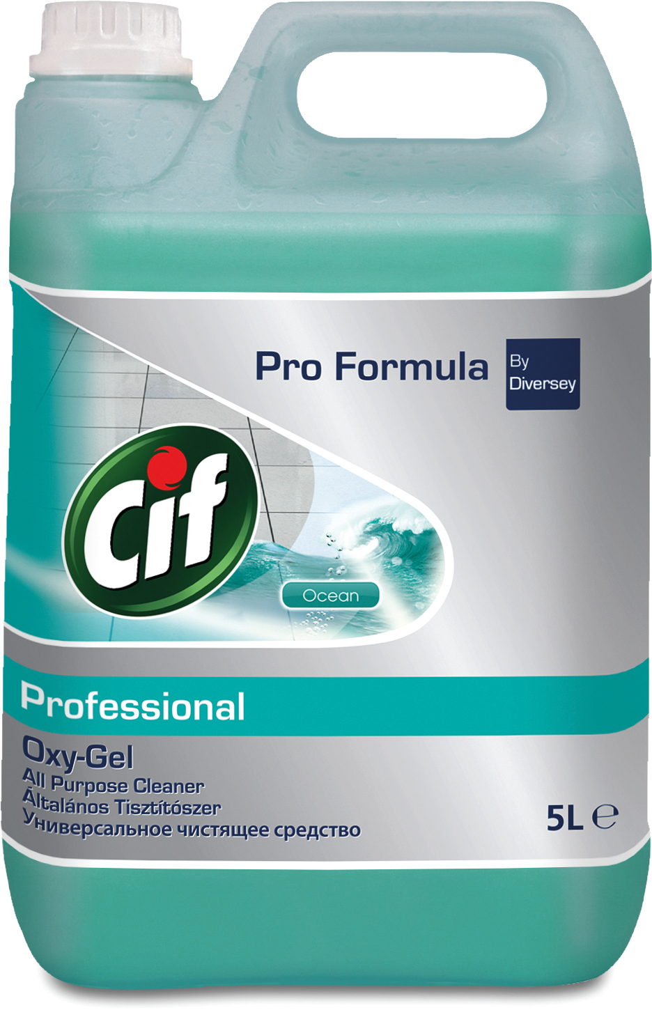 Универсальное концентрированное моющее средство Cif Professional Дикий океан на основе активного кислорода для очищения полов и других водостойких поверхностей 5 л
Универсальное концентрированное моющее средство Cif Professional Дикий океан на основе активного кислорода для очищения полов и других водостойких поверхностей 5 л
