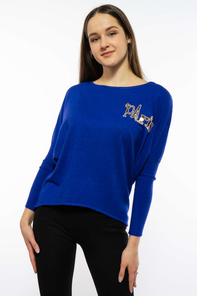 Джемпер с приспущенным плечом Time of Style 120PFA056108-1 M-L Электрик
Джемпер с приспущенным плечом Time of Style 120PFA056108-1 M-L Электрик